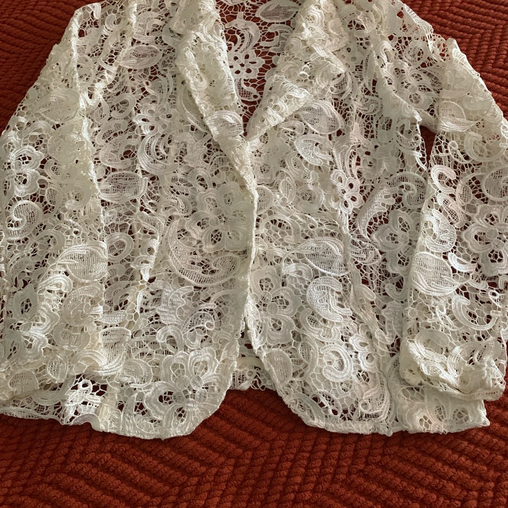 Women’s lace blazer